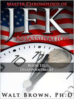 cover image of Master Chronology of JFK Assassination Book III